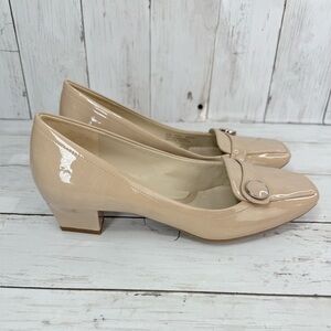Women`s Beige Naturalizer N5 Comfort Fulton Low Classic Pumps 6.5  M